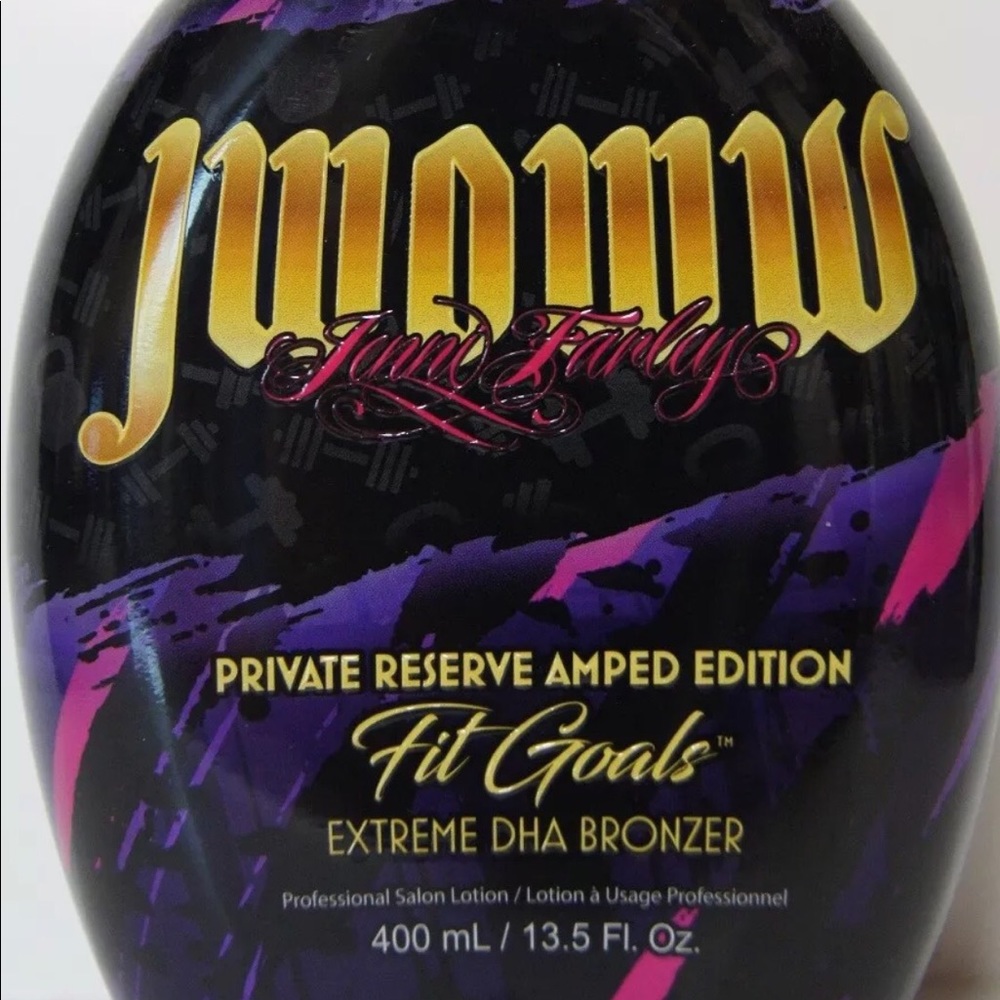 AUSTRALIAN GOLD JWOWW FIT GOALS EXTREME DHA BRONZER TANNING LOTION reser…